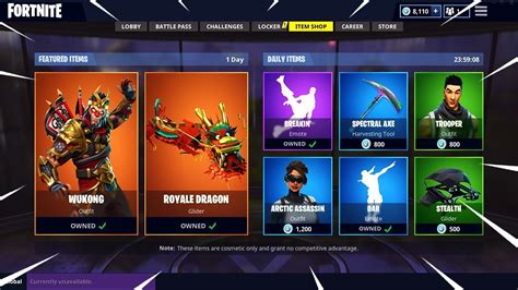 Browse all chapter 2 season 1 skins, outfits and unreleased skins for fortnite: FORTNITE "WUKONG" Skin Daily Item Shop | Fortnite Battle ...