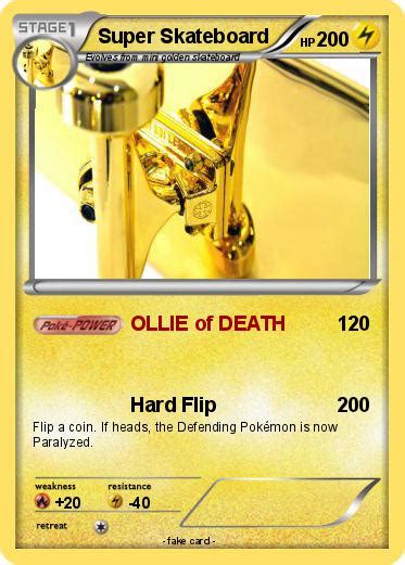 Pokémon Super Skateboard Ollie Of Death My Pokemon Card