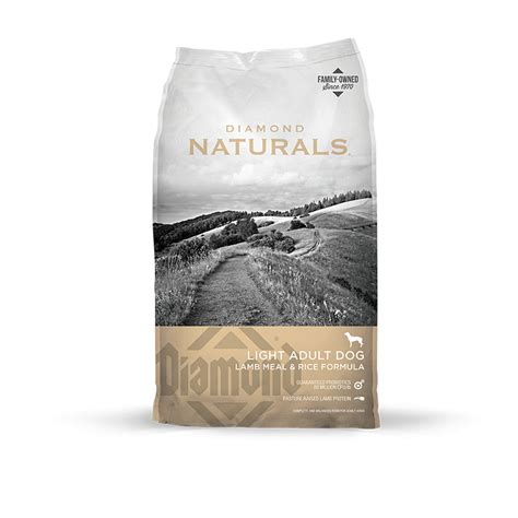 What brands does diamond dog food make? Diamond Naturals Light Real Meat Recipe Premium Dry Dog ...