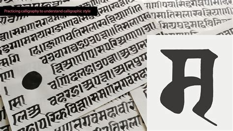 Jaini Devanagari Font Based On 1503 Ad Manuscript On Behance Free