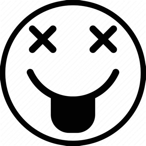 Emoji Emoticon Expression Face Mock Icon