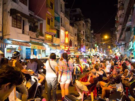 Saigon Turn Bui Vien Street Into Pedestrianize Backpacker Street On