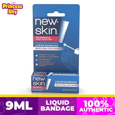 New Skin Liquid Bandage 9ml First Aid Antiseptic Covers And Protects