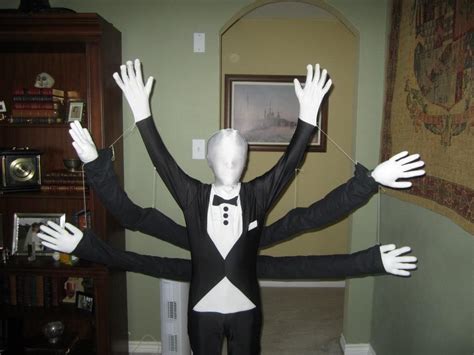 How To Make Slender Man Halloween Costume Anns Blog