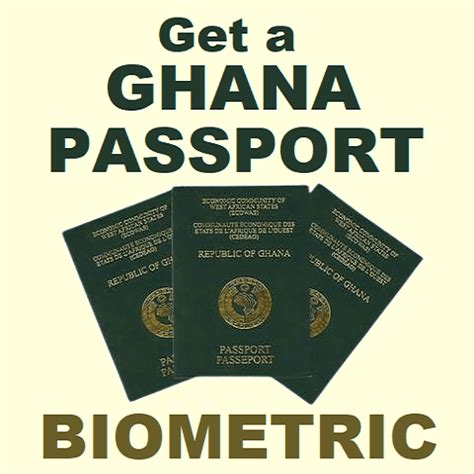 Ghana Passport Application Service Get A Biometric Passport