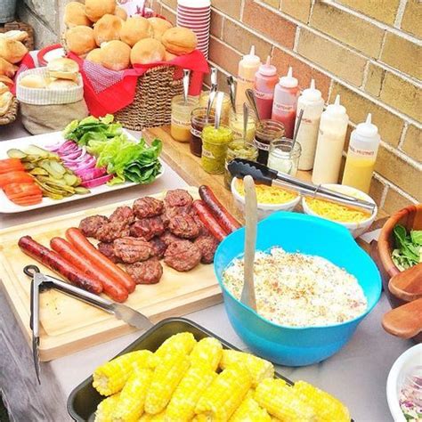 Bbq picnic cookout party supplies hamburger hot dog ketchup mustard balloon bouquet decorations. 79 best images about hot.dog/hamburger bar ideas on ...