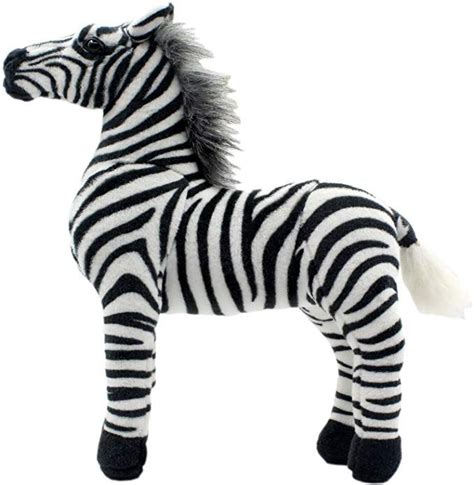 Tagln Stuffed Animals Zebra Horse Toys Plush 16 Inch