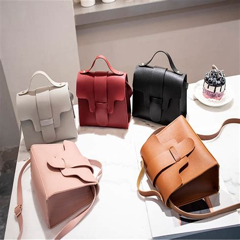 Beli mini handbag online berkualitas dengan harga murah terbaru 2021 di tokopedia! Lady Women Fashion Mini Sling Bags Handbag Tote Cute ...