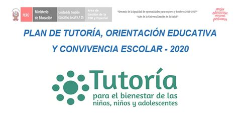 TutorÍa 2020 Formato De Plan De Tutoría Word Repositorio De Educación