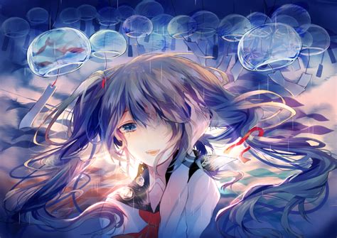 Download 3840x2160 Hatsune Miku Crying Tears Expression