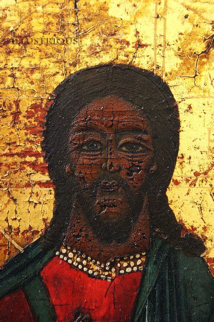 Christ Pantocrator 18th C Black Jesus Blacks In The Bible