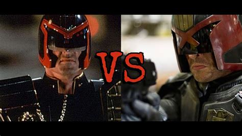 Judge Dredd 1995 Vs Dredd 2012 Thor 34 Youtube