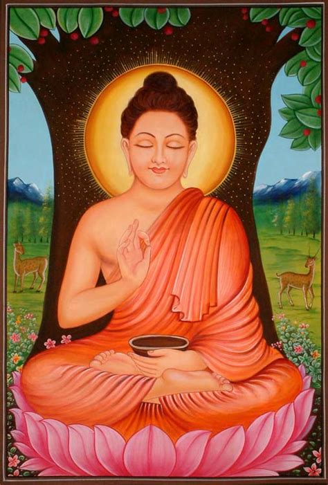 Buddha Under The Bodhi Tree Exotic India Art
