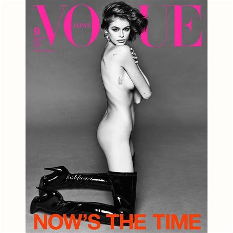 Kaia Gerber Nude For Vogue Japan Photos The Fappening