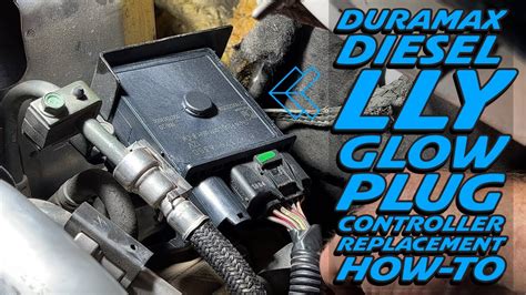 Duramax LLY Glow Plug Controller Replacement How To YouTube