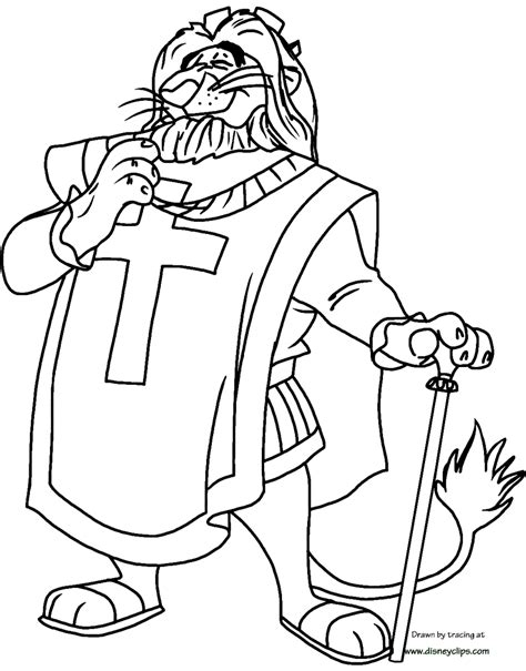 Robin hood mischief in sherwood coloring pages hellokids com. Disney's Robin Hood Coloring Pages (2) | Disneyclips.com