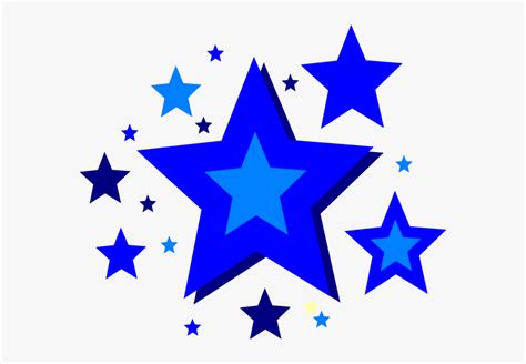 Transparent Blue Star Png Stars Clip Art Png Download Kindpng