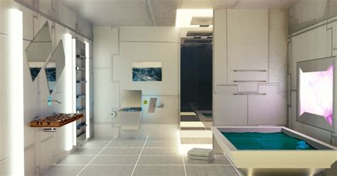 21 Futuristic Bathroom Designs Stick Out Bright Visualization House