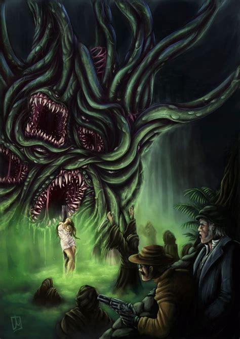 Cosmic Horror Cover Art Arte Cthulhu Arte De Fantasía Oscura Criaturas Oscuras