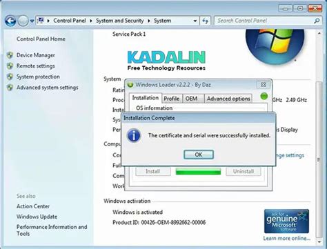 Windows Loader Download Activator Kadalin