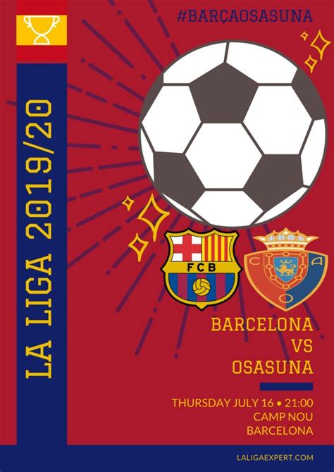 Preview and stats followed by live commentary, video highlights and match report. Barcelona vs Osasuna Match Preview & Prediction - LaLiga ...