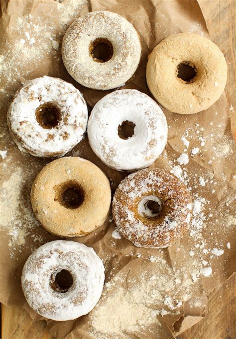 Vegan Mini Powdered Donuts Gluten Free Fruit Sweetened Recipe