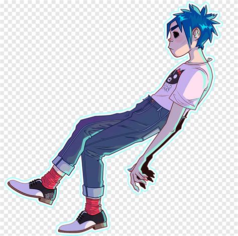 2d Gorillaz Full Body Png Gavin And Griffin