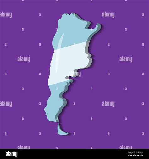Argentina Mapa Y Bandera Fotografías E Imágenes De Alta Resolución