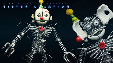 😱 Ennard 😱 Fnaf Sister Location Posable Figure Polymer Clay Porcelana