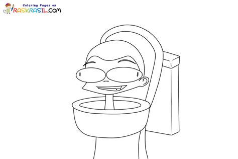 Dibujos De Skibidi Toilet Para Colorear
