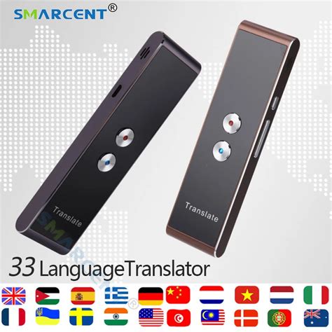 Smart Voice Translator Two Way Real Time Speech Device Interactive