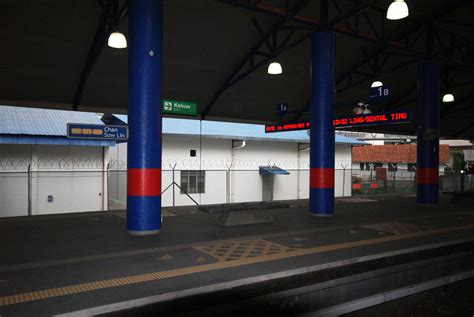 Then the new train will be arrived. Chan Sow Lin LRT station | Malaysia Airport KLIA2 info