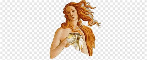 descarga gratis pintura de mujer sosteniendo concha venus afrodita diosa mitología griega