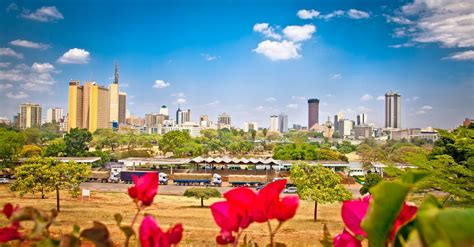 Panoramic View On Nairobi Kenia Littlegate Publishing