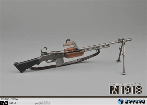 Zy 2004 Zy Toys Wwii M1918 Bar Automatic Rifles For 16 Figures