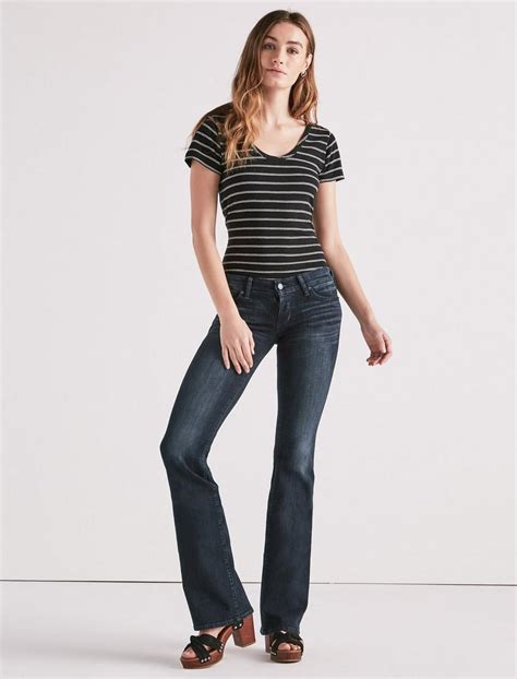 Lil Maggie Low Rise Flare Jean In Huxley Lucky Brand