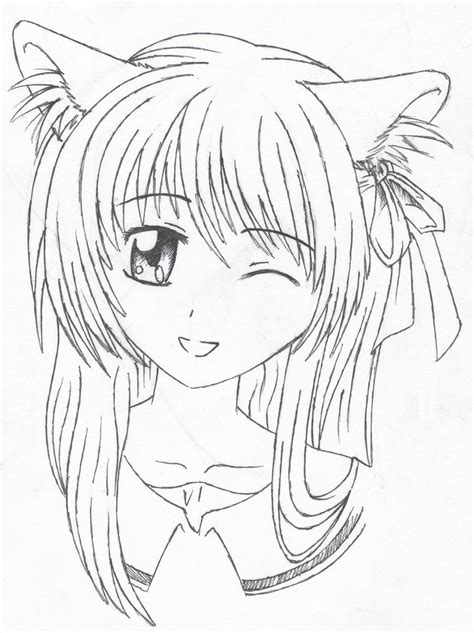 Wolf Girl Drawing At Getdrawings Free Download