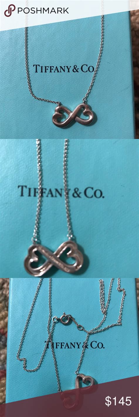 Tiffanyandco Sterling Silver Infinity Loving Heart Womens Jewelry