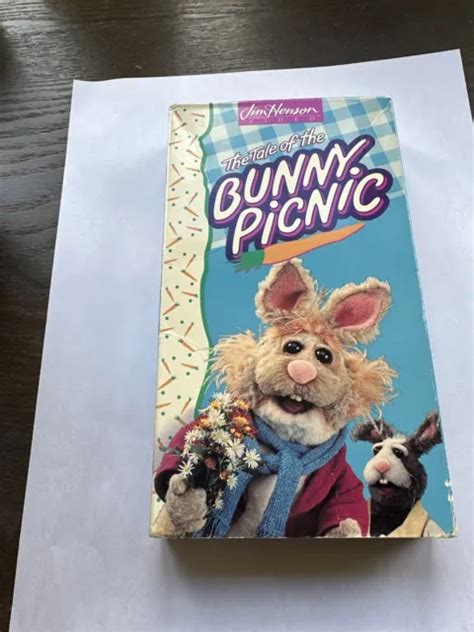 The Tale Of The Bunny Picnic Vhs 1997 Jim Henson Muppet Bunnies Disney
