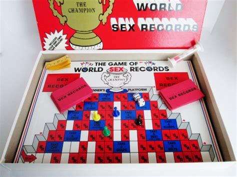 1986 World Sex Records Adult Board Game Adult Drinking Game Etsy