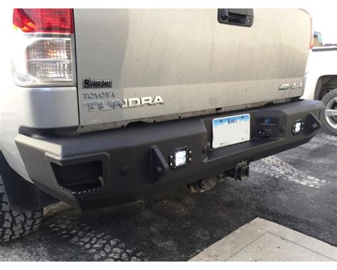 Hammerhead Armor Tundra Rear Bumper With Sensors Flush Mount 07 13