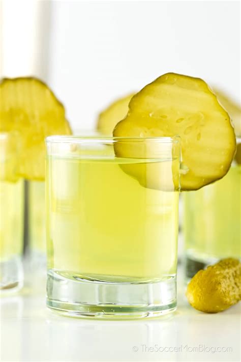 Pickle Shots With Vodka The Soccer Mom Blog