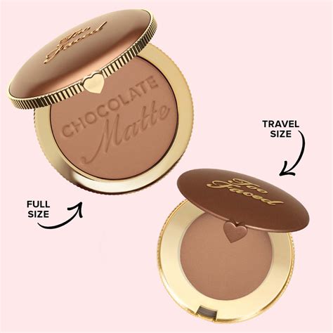 Too Faced Soleil Doll Size Bronzer Chocolate 28g Sephora Uk