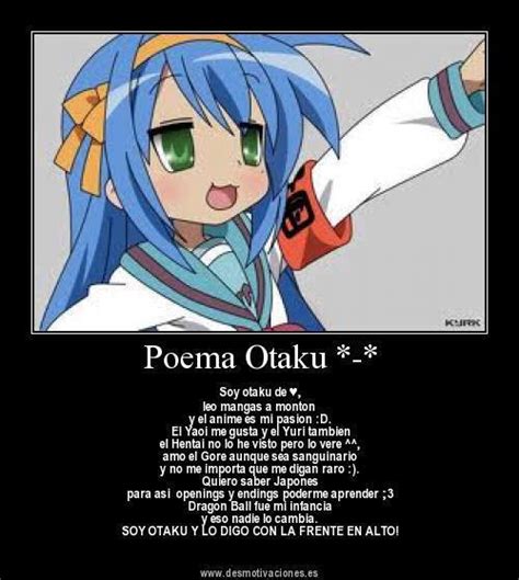 Mi Mundo Anime 2 Poema Otaku 3
