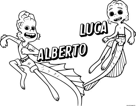 Alberto Luca Coloring Pages Coloring Pages