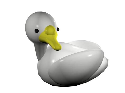 Cartoon Duck 3d Model 3dsmax Files Free Download Modeling 18115 On Cadnav
