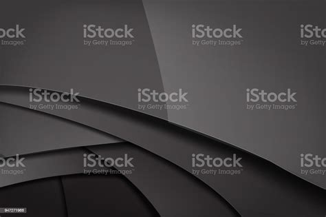 Abstract Background Dark And Black Overlaps 011 Stock Illustration