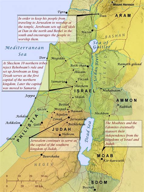 Israel And Judah Map Bible Mapping Ancient Israel Ancient Israel Map