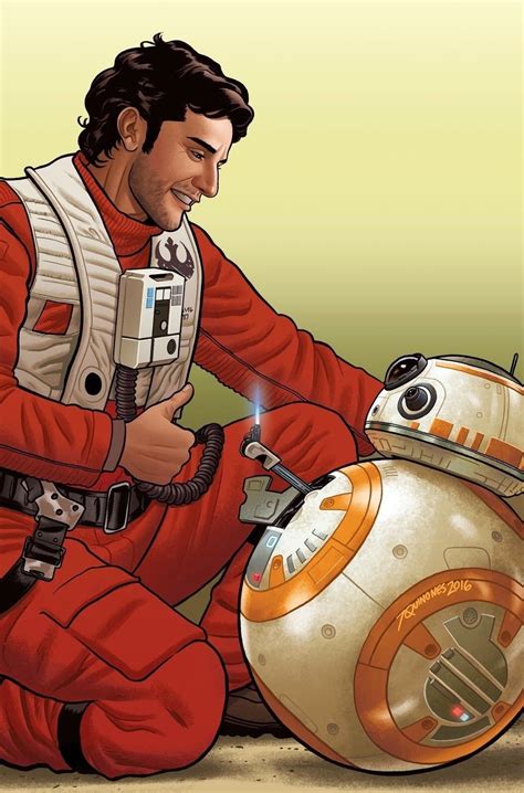 Star Wars Guru — Poe Dameron And Bb 8 Art By Joe Quinones Star Wars Comics Poe Dameron Star