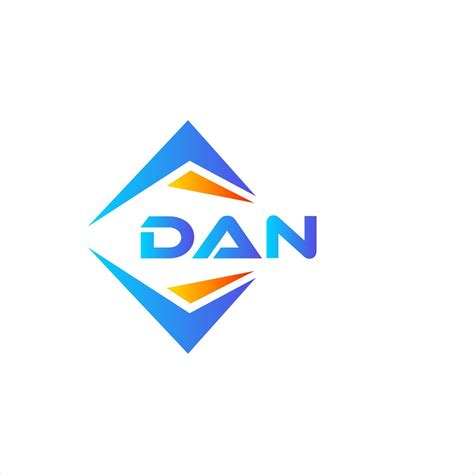 Dan Abstract Technology Logo Design On White Background Dan Creative